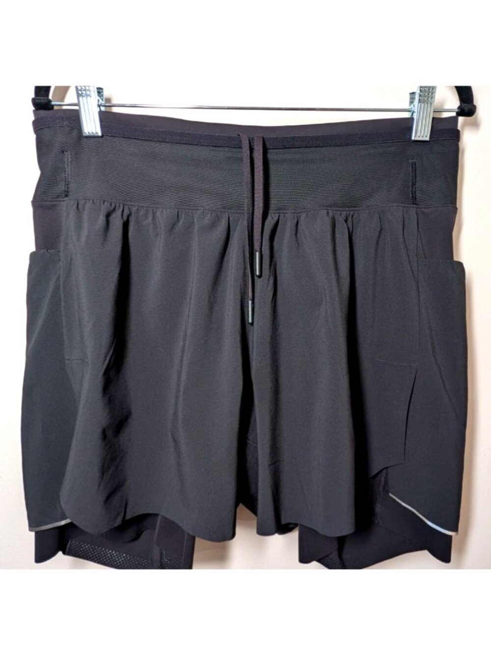 Lululemon Original License to Train Lined Short 5", Black, Size Large